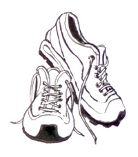 Running shoes image